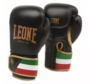 Боксерские перчатки Leone Italy Leone 1947  12oz Черный (37333007)