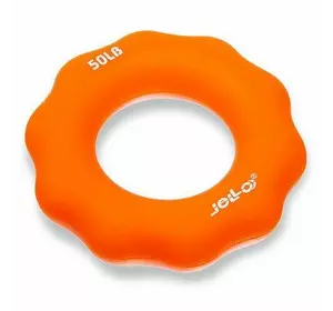 Эспандер кистевой Кольцо FI-1786 Jello   22,5кг Оранжевый (56457009)