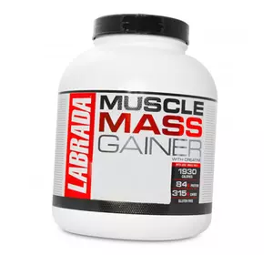 Гейнер, Muscle Mass Gainer, Labrada Nutrition  2720г Ваниль (30175001)