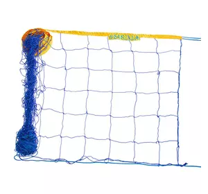Сетка для волейбола Эконом15 SO-0942 S4S   Сине-желтый (57453013)