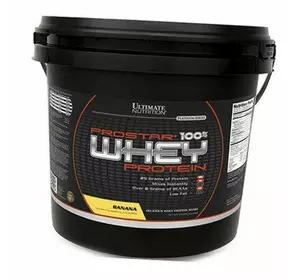 Сывороточный протеин, ProStar Whey, Ultimate Nutrition  4540г Банан (29090004)