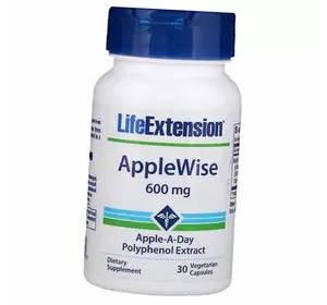 Яблочные полифенолы, AppleWise, Life Extension  30вегкапс (71346005)