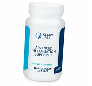 Комплекс против воспалений, Advanced Inflammation Support, Klaire Labs  120вегкапс (71517010)