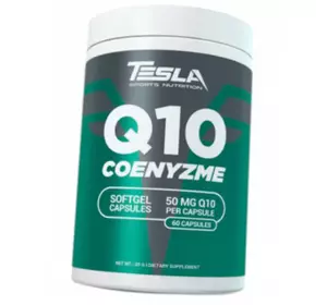 Коэнзим Q10 капсулы, Q10 Coenzyme 50, Tesla Nutritions  60капс (70580001)