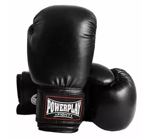 Боксерские перчатки 3004 Power Play  16oz Черный (37228004)