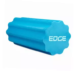 Массажный ролик профилированный Yoga Roller RO3-30 Edge   30см Синий (33596001)