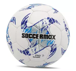 Мяч футбольный FB-9493 Soccermax  №5 Бело-синий (57569017)