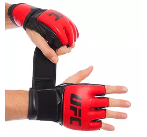 Перчатки для смешанных единоборств MMA Contender UHK-69140 UFC  L/XL Красный (37512094)