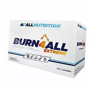 Жиросжигатель в капсулах, Burn4all Extreme, All Nutrition  120капс (02003003)