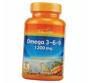 Омега 3-6-9, Omega 3-6-9, Thompson  60гелкапс (67412001)