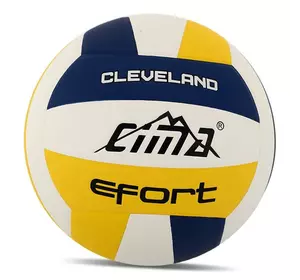 Мяч волейбольный Cleveland Efort VB-9025 Cima  №5 Бело-желто-синий (57437012)