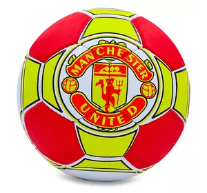 Мяч футбольный Manchester FB-0047-125 Ballonstar  №5 Красно-желто-белый (57566071)