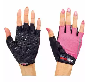 Велоперчатки с открытыми пальцами SK-06 MadBike  M Розовый (07429048)