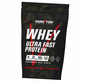 Протеин для восстановления и роста мышечной массы, Whey Ultra Fast Protein, Ванситон  450г Ваниль (29173005)