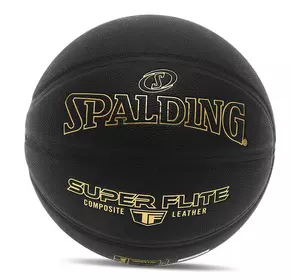 Мяч баскетбольный TF Super Flite 77559Y Spalding  №7 Черный (57484061)