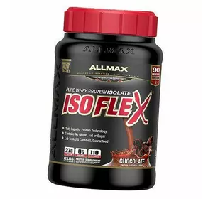 Чистый изолят сывороточного протеина, Isoflex, Allmax Nutrition  907г Шоколад (29134005)