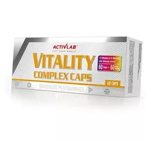 Комплекс Витаминов, Vitality Complex, Activlab  60капс (36108005)