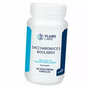 Сахаромицеты Буларди, Saccharomyces Boulardii, Klaire Labs  60вегкапс (69517011)