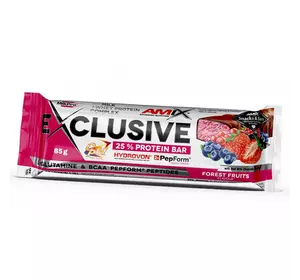 Протеиновый батончик, Exclusive Protein Bar, Amix Nutrition  85г Белый шоколад-кокос (14135002)