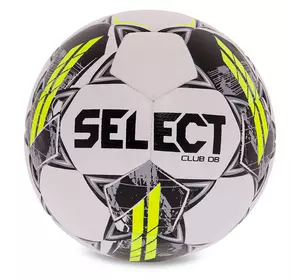Мяч футбольный Club DB FIFA Basic V23 CLUB-4WGR Select  №4 Бело-серый (57609005)