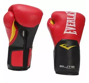 Перчатки боксерские Pro Style Elite P00001198 Everlast  14oz Красно-черный (37409033)