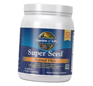 Смесь цельных продуктов из проросших семян, Super Seed Beyond Fiber, Garden of Life  600г (69473001)