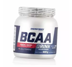 ВСАА с Глютамином, BCAA Drink, Energy Body  500г Вишня (28149001)