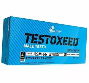 Комплексный тестобустер для мужчин, Testoxeed, Olimp Nutrition  120капс (08283006)