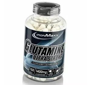 Глютамин для спорта, Glutamine Ultra Strong, IronMaxx  150капс (32083003)