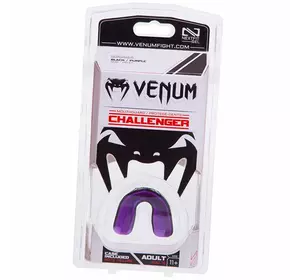 Капа боксерская односторонняя Challenger VN0618 Venum   Черно-фиолетовый (37470011)