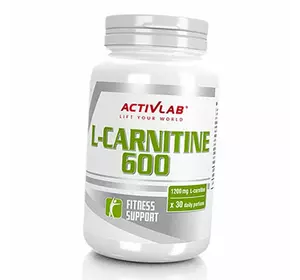 Л Карнитин с Аминокислотами, L-Carnitine 600, Activlab  60капс (02108006)