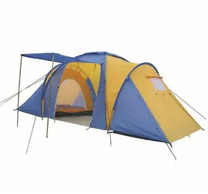 Палатка кемпинговая Family SY-100804 No branding   Сине-желтый (59429054)