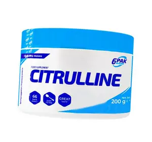 Цитруллин Малат, Citrulline, 6Pak  200г Лимон (27350004)