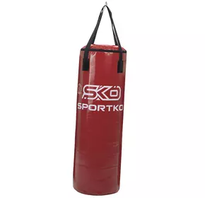 Мешок боксерский цилиндр Элит MP-1 Sportko  110см Красный (37451019)