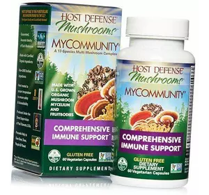 Грибной комплекс для иммунитета, MyCommunity Comprehensive Immune Support, Fungi Perfecti  60вегкапс (71441003)