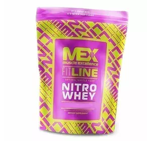 Многокомпонентный Протеин, Nitro Whey, Mex Nutrition  2270г Клубника (29114003)