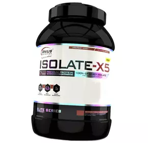 Сывороточный Протеин Изолят, Isolate-X5, Genius Nutrition  2000г Ванильное мороженое (29562002)