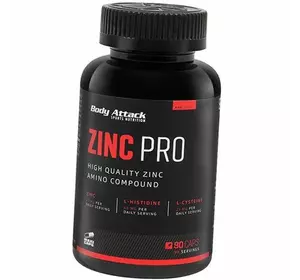 Цинк Про с Аминокислотами, Zinc Pro, Body Attack  90капс (36251004)