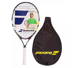 Ракетка для большого тенниса юниорская 140132-142 Babolat   Черно-желтый (60495040)