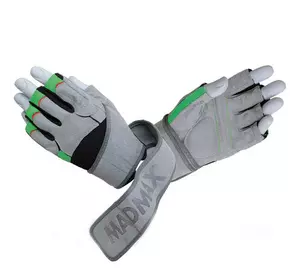 Перчатки для фитнеса MFG-860 MadMax  S Серо-зеленый (07626016)