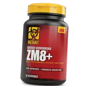 Поддержка Тестостерона, ZM8+, Mutant  90капс (08100003)