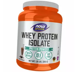 Изолят, Whey Protein Isolate, Now Foods  816г Шоколад (29128002)