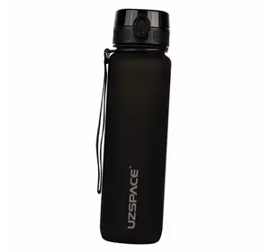 Бутылка для воды Frosted 3038 UZspace  1000мл Черный (09520004)