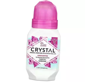 Натуральный шариковый дезодорант, Mineral Deodorant Roll-On, Crystal  66мл Без запаха (43603003)