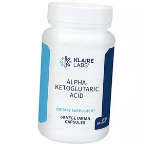 АКГ, Альфа-Кетоглутаровая кислота, Alpha-Ketoglutaric Acid, Klaire Labs  60вегкапс (72517010)
