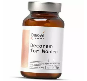 Витаминный комплекс для женщин, Pharma Decorem For Women, Ostrovit  60капс (36250049)