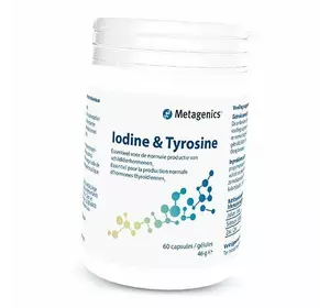 Комплекс для поддержки щитовидной железы, Iodine & Tyrosine, Metagenics  60капс (36465010)