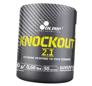 Предтрен с кофеином, Knockout 2.1, Olimp Nutrition  300г Кола (11283021)