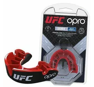 Капа Silver UFC Opro   Черно-красный (37362020)