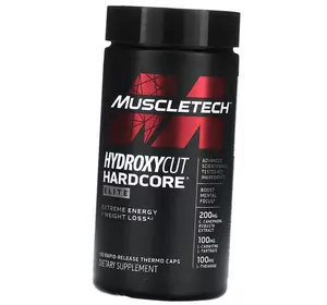 Мощный комплекс для похудения, Hydroxycut Hardcore Elite New, Muscle Tech  110капс (02098011)